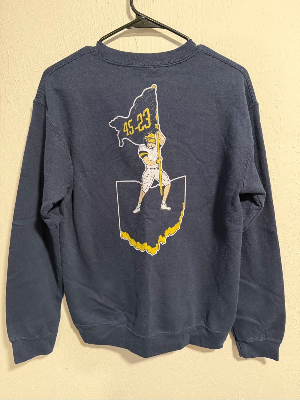 Barstool Sports Ohio State 45-23 National Championship Crewneck Sweatshirt Small